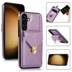 Samsung Galaxy A14 5G / 4G-skal Stötsäkert mobilfodral Korthållare PU-läder+TPU mobilskal