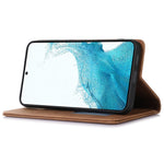 PU Leather Phone Case for Samsung Galaxy A15 5G / 4G Magnetic Stand Wallet Cell Phone Cover