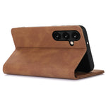 PU Leather Phone Case for Samsung Galaxy A15 5G / 4G Magnetic Stand Wallet Cell Phone Cover