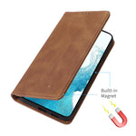PU Leather Phone Case for Samsung Galaxy A15 5G / 4G Magnetic Stand Wallet Cell Phone Cover