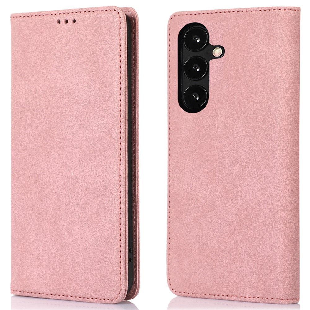 PU Leather Phone Case for Samsung Galaxy A15 5G / 4G Magnetic Stand Wallet Cell Phone Cover