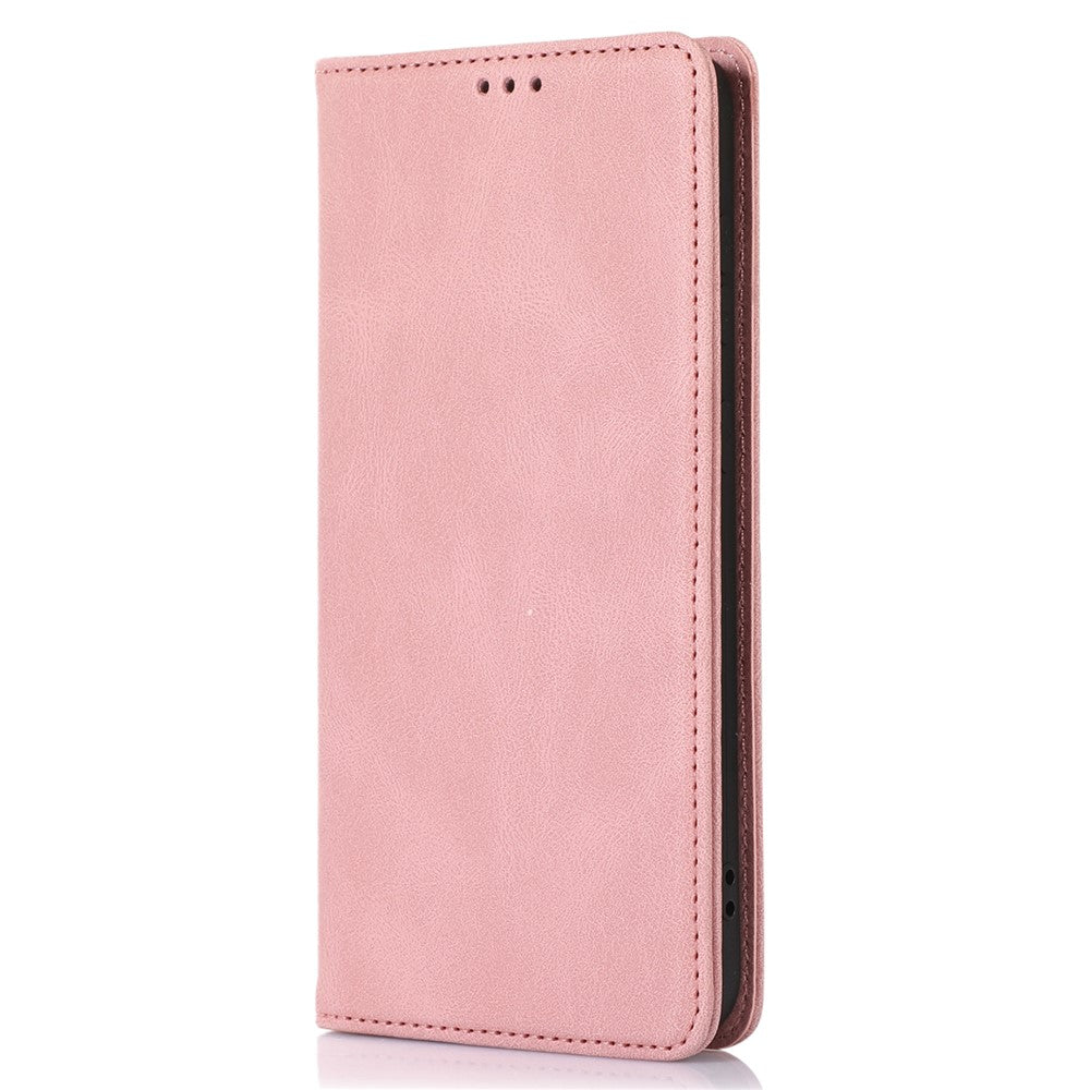 Stand Wallet Cover for Samsung Galaxy A25 5G (Global) (161.0 x 76.5 x 8.3mm) Case Leather Magnetic Phone Shell