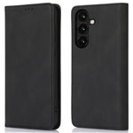 Stand Wallet Cover for Samsung Galaxy A25 5G (Global) (161.0 x 76.5 x 8.3mm) Case Leather Magnetic Phone Shell