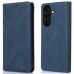 Stand Wallet Cover for Samsung Galaxy A25 5G (Global) (161.0 x 76.5 x 8.3mm) Case Leather Magnetic Phone Shell