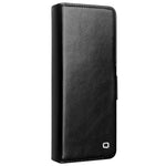 QIALINO For Samsung Galaxy Z Fold4 5G Genuine Cow Leather Case Wallet Magnetic Phone Cover