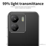 MOFI Clear Phone Case for Xiaomi Redmi 13C 4G / Poco C65 4G Slim-Fit TPU Phone Shell Cover