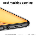 MOFI Clear Phone Case for Xiaomi Redmi 13C 4G / Poco C65 4G Slim-Fit TPU Phone Shell Cover