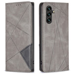 For Samsung Galaxy A55 5G Case Anti-Scratch Card Holder Magnetic PU Leather Cover