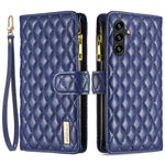 BINFEN COLOR BF Style-15 til Samsung Galaxy A55 5G Mobilcover med Lynlåslomme og Støttefod