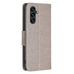 For Samsung Galaxy A55 5G Case Anti-Fall Butterfly Imprinted Leather Mobile Phone Stand Cover