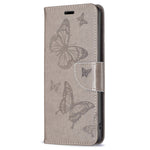 For Samsung Galaxy A55 5G Case Anti-Fall Butterfly Imprinted Leather Mobile Phone Stand Cover