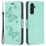 For Samsung Galaxy A55 5G Case Anti-Fall Butterfly Imprinted Leather Mobile Phone Stand Cover