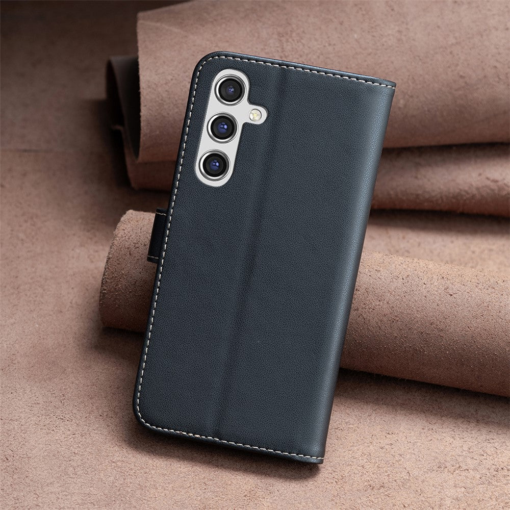 BINFEN COLOR BF17 For Samsung Galaxy A55 5G Flip Case PU Leather All Inclusive Phone Cover