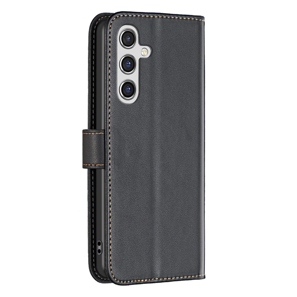 BINFEN COLOR BF17 For Samsung Galaxy A55 5G Flip Case PU Leather All Inclusive Phone Cover