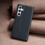 BINFEN COLOR BF18 Til Samsung Galaxy A55 5G Læderetui Flipcover med Kortholder