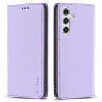 BINFEN COLOR BF18 Til Samsung Galaxy A55 5G Læderetui Flipcover med Kortholder