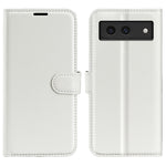 For Google Pixel 8a Leather Case Litchi Texture Stand Phone Wallet Cover