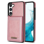 N.BEKUS For Samsung Galaxy S24+ RFID Blocking Design Cover Card Holder Kickstand Phone Case