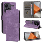 For Xiaomi Redmi Note 13 Pro+ 5G Wallet Phone Case RFID Blocking PU Leather Flip Phone Cover with Strap