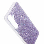 Samsung Galaxy S24+ skal, reptåligt, glittrigt TPU-skal
