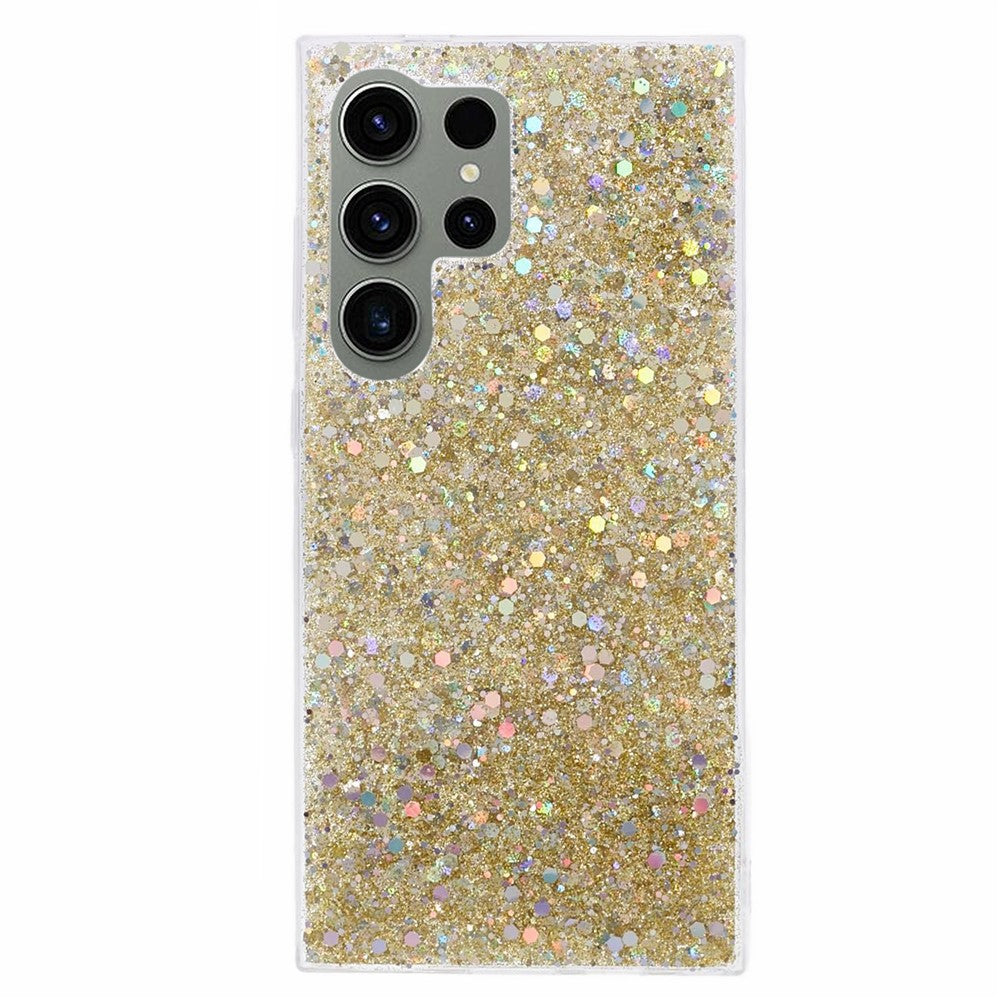 For Samsung Galaxy S24 Ultra Case Shiny Glitter Sequins Soft TPU Phone Cover