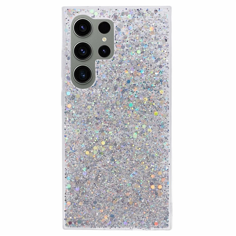 For Samsung Galaxy S24 Ultra Case Shiny Glitter Sequins Soft TPU Phone Cover