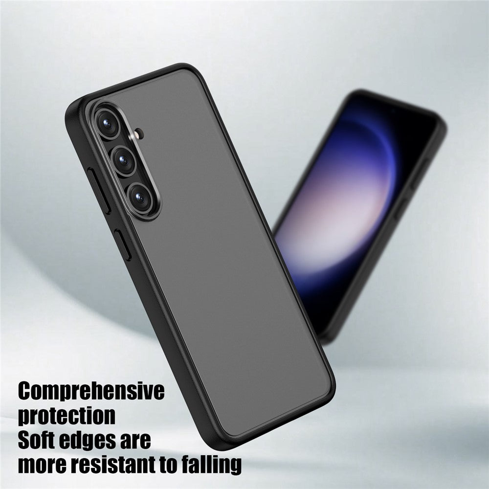 Magic Series for Samsung Galaxy S24+ Cell Phone Case Shockproof Translucent Matte TPU+PC Back Cover