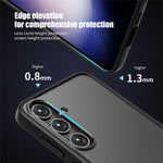 Magic Series for Samsung Galaxy S24+ Cell Phone Case Shockproof Translucent Matte TPU+PC Back Cover