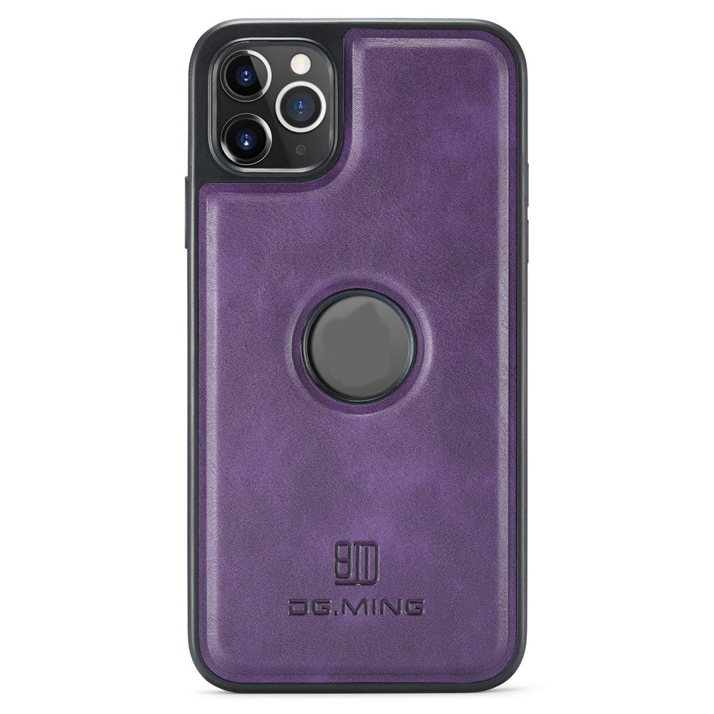 DG.MING För iPhone 11 Pro Max Skal Läderbeläggning mobilskydd Trådlös Laddning