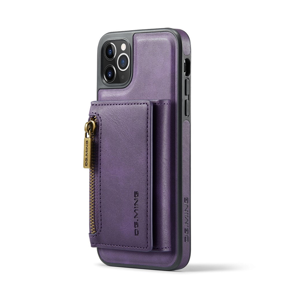 DG.MING M5-serie til iPhone 11 Pro Max lædercover med aftagelig magnetisk pung