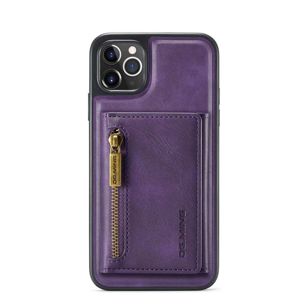 DG.MING M5-serie til iPhone 11 Pro Max lædercover med aftagelig magnetisk pung