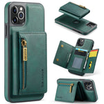 DG.MING M5-serie til iPhone 11 Pro Max lædercover med aftagelig magnetisk pung