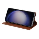 BKS-001 För Samsung Galaxy S23 Ultra Skal Magnetiskt Plånboksfodral med Automatisk Stängning