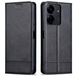 AZNS Läderfodral för Xiaomi 13C 4G / 13C 5G / Poco C65 4G / Poco M6 5G / 13R 5G Plånboksfodral med magnetiskt skydd för mobilen