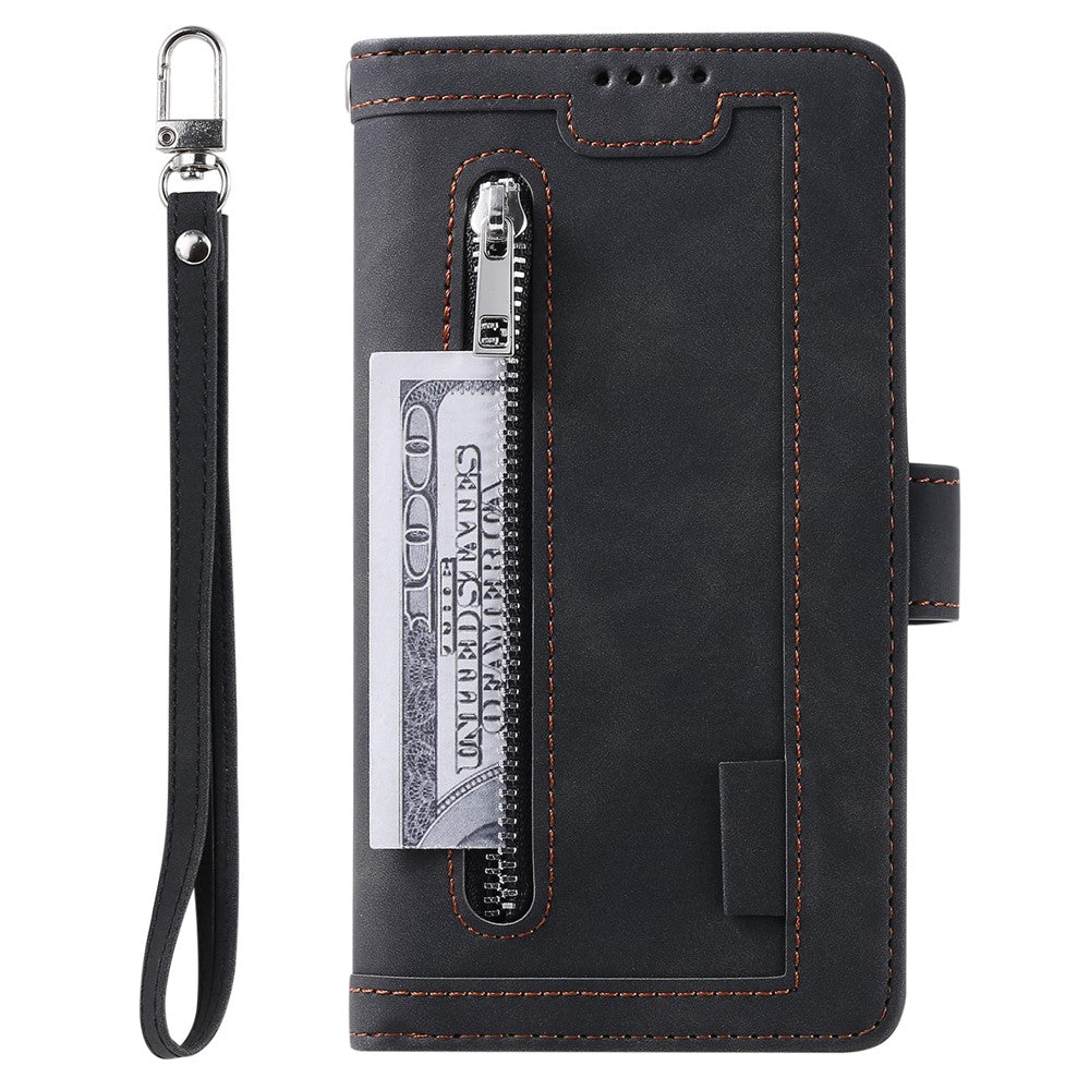 For Samsung Galaxy A55 5G Leather Case 9 Card Holder Folio Phone Cover