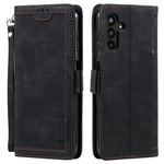 Leather Case for Samsung Galaxy A55 5G Retro Splicing Wallet Phone Cover