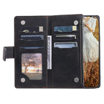 For Samsung Galaxy A55 5G Wallet Case Rhombus PU Leather Flip Phone Cover with Strap