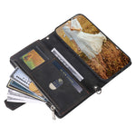 For Samsung Galaxy A55 5G Wallet Case Rhombus PU Leather Flip Phone Cover with Strap