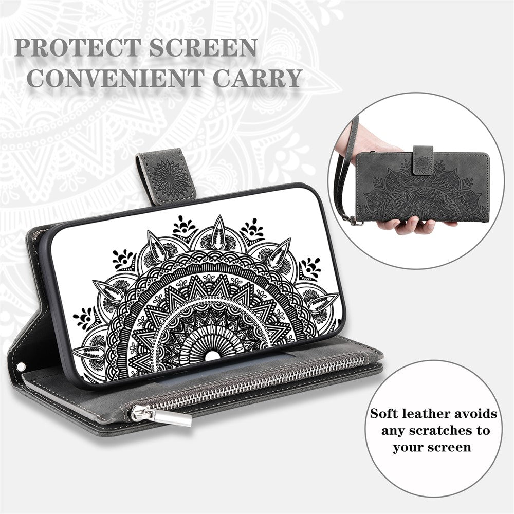 Til Samsung Galaxy A35 5G Telefoncover Pung med Kortholder Lædercover