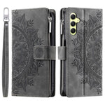 Til Samsung Galaxy A35 5G Telefoncover Pung med Kortholder Lædercover