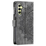 Til Samsung Galaxy A35 5G Telefoncover Pung med Kortholder Lædercover