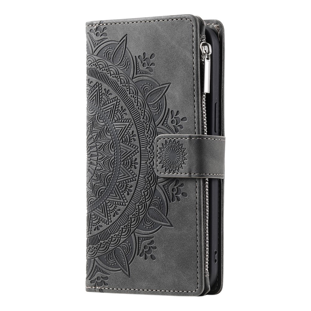 Til Samsung Galaxy A35 5G Telefoncover Pung med Kortholder Lædercover