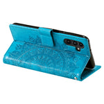 Til Samsung Galaxy A35 5G Pung Etui Mandala Mønster Blomst PU Læder Telefoncover