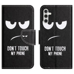 Samsung Galaxy A55 5G Magnetiskt mobilskal Mönsterdesign Folio Läderfodral
