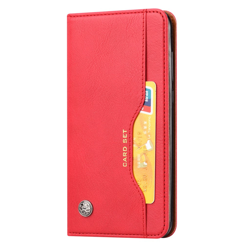 For Samsung Galaxy S24+ Cell Phone Case Magnetic Closing Flip Stand Leather Wallet Cover