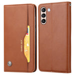 For Samsung Galaxy S24+ Cell Phone Case Magnetic Closing Flip Stand Leather Wallet Cover