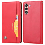 For Samsung Galaxy S24 Cell Phone Case Magnetic Closing PU Leather Wallet Cover