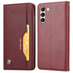 For Samsung Galaxy S24 Cell Phone Case Magnetic Closing PU Leather Wallet Cover