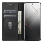 BKS-001 For Xiaomi Redmi 12 4G / 12 5G (Global) / Poco M6 Pro 5G Case Magnetic Leather Flip Cover