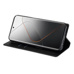 BKS-001 For Xiaomi Redmi 12 4G / 12 5G (Global) / Poco M6 Pro 5G Case Magnetic Leather Flip Cover